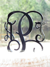 Monogram Cake Topper