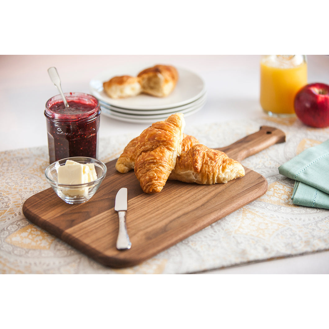 Walnut Paddle Cheese Board with Handle